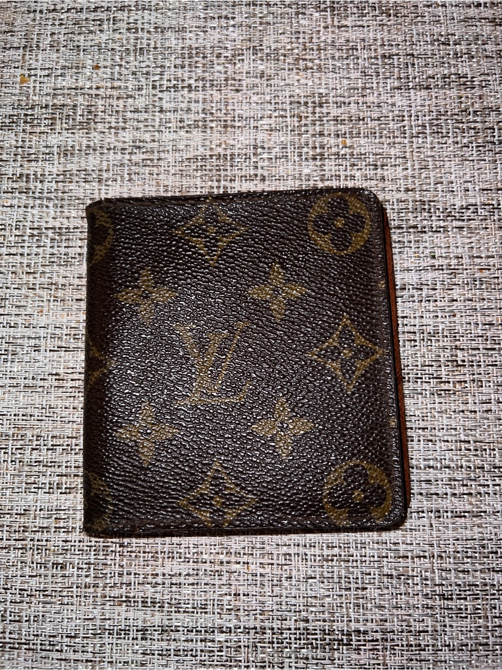 Louis Vuitton Monogram Canvas Key & Card Holder in Brown and Gold Tones